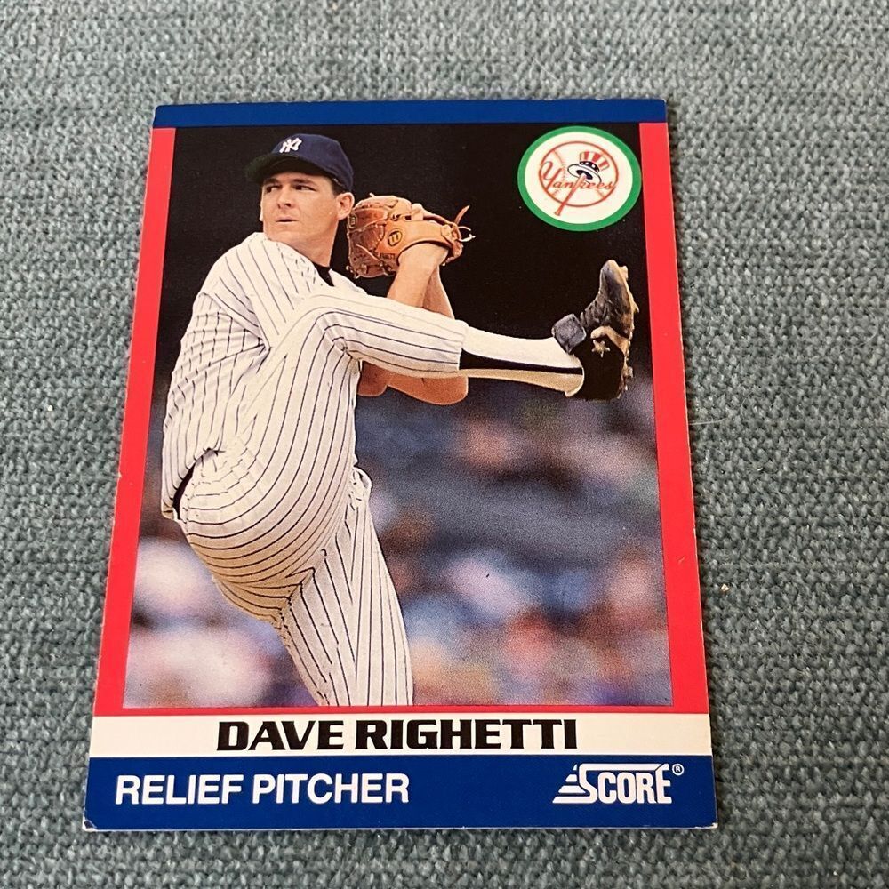 1991 Score New York Yankees Baseball Card Trading Card